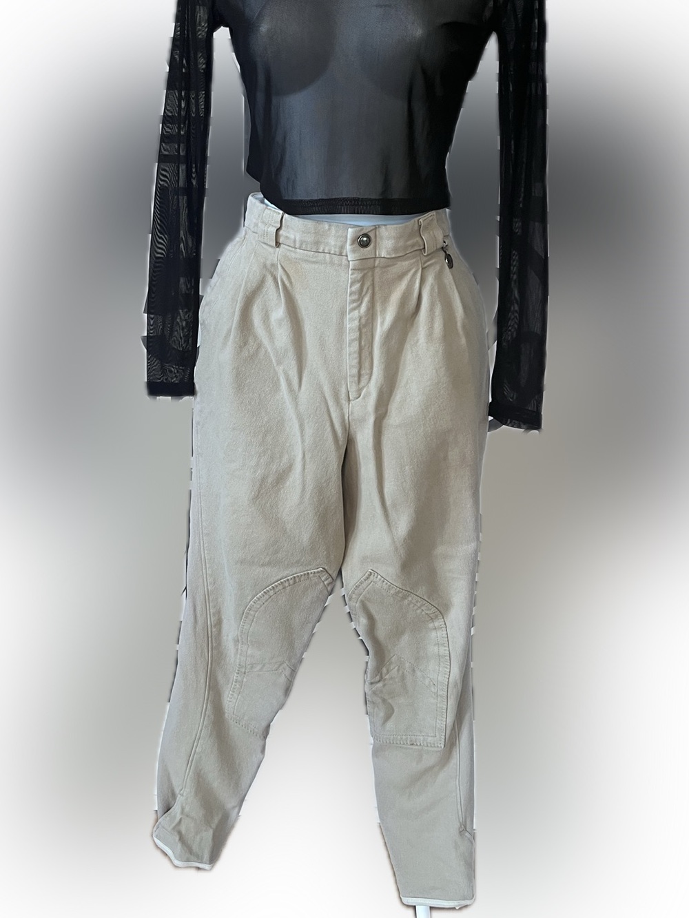 Vintage Italian Equestrian Riding Pants 28” Waist Euro size 46